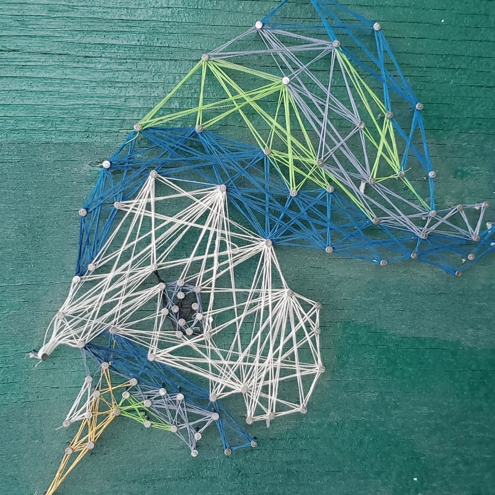 Unicorn String Art Picture Decor